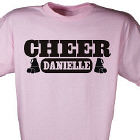 Cheerleader Personalized Sports T-shirt